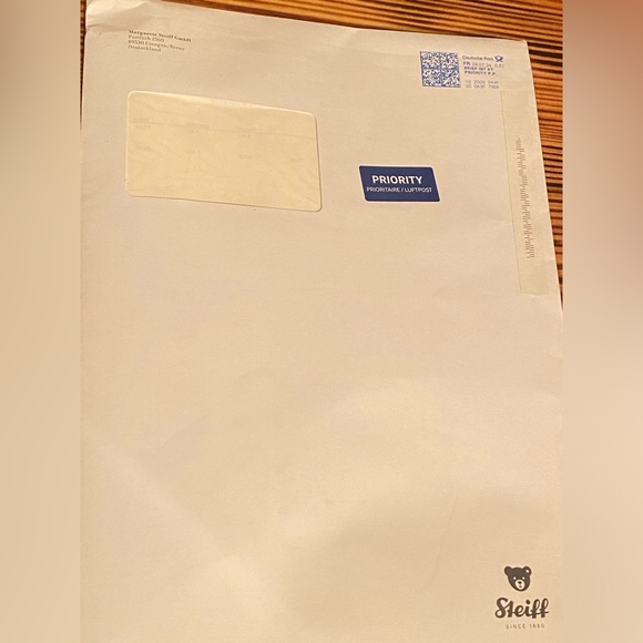 STEIFF 1990 LIMITED EDT. REPLICA 1908 MUZZLE BEAR/STEIFF 16cm MINI MUZZLE BEAR - Picture 8 of 15